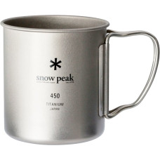 Кружка Snow Peak MG-143 Titanium Single Wall 450ml