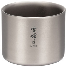 Кружка Snow Peak TW-128 Ti-Double M200 Stacking Mug 200ml