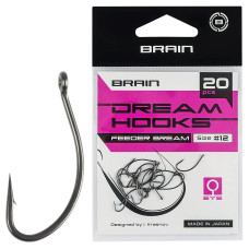 Крючок Brain Dream Hooks Feeder Bream #12 (20шт/уп)