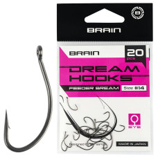 Крючок Brain Dream Hooks Feeder Bream #14 (20шт/уп)