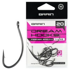 Крючок Brain Dream Hooks Feeder Bream #6 (20шт/уп)