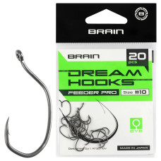 Крючок Brain Dream Hooks Feeder Pro #10 (20шт/уп)