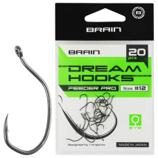 Крючок Brain Dream Hooks Feeder Pro #12 (20шт/уп)