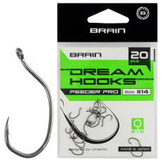 Крючок Brain Dream Hooks Feeder Pro #14 (20шт/уп)
