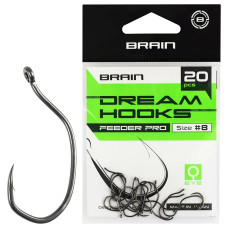 Гачок Brain Dream Hooks Feeder Pro #8 (20шт/уп)