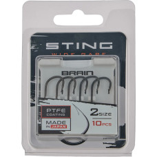 Крючок Brain Sting Classic Wide Gape #2 (10 шт/уп)