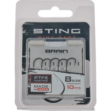 Крючок Brain Sting Classic Wide Gape #8 (10 шт/уп)
