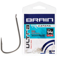 Крючок Brain Ultra Catana #14 (20шт/уп)