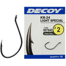 Крючок Decoy KR-24 Light Special #3 (10 шт/уп)