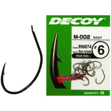 Гачок Decoy M-002 Eggy #8 (15 шт/уп)