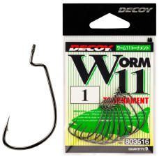 Гачок Decoy Worm11 Tournament #2/0 (8 шт/уп)