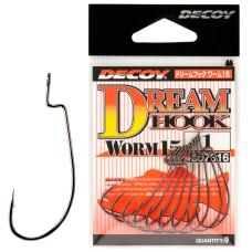 Крючок Decoy Worm15 Dream Hook #2 (9 шт/уп)