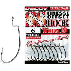 Гачок Decoy Worm19 S. S. Hook #1 (9 шт/уп)
