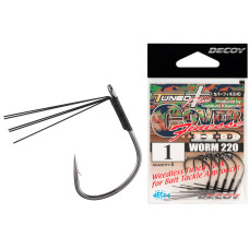 Гачок Decoy Worm220 Cover Finesse HD #2/0 (4 шт/уп)