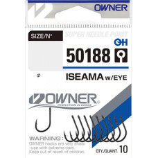 Гачок Owner Iseama w/Eye 50188 #16 (10 шт/уп)