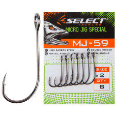 Крючок Select MJ-59 Micro Jig Special #4 (9 шт/уп)