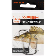 Крючок X-Fish Хищник #3/0 (3шт/уп)