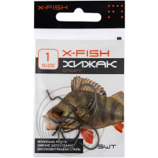 Крючок X-Fish Хищник Спорт #1 (5шт/уп)