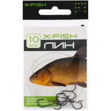 Крючок X-Fish Линь #10 (8 шт/уп)
