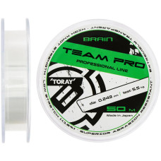 Волосінь Brain Team Pro 50m (clear) 0.243mm 5.5kg
