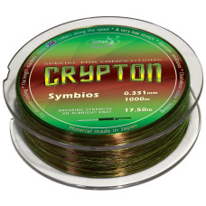 Леска Katran Crypton Symbios 1000m (neon/brown) 0.331mm 17.5lb/7.94 kg