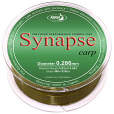Леска Katran Synapse Carp 300m (olive green) 0.286mm 12.85lb/5.83kg