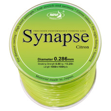 Леска Katran Synapse Citron 1000m (лимон.) 0.286mm 13.25lb/6kg