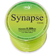 Леска Katran Synapse Citron 1000m (лимон.) 0.309mm 15.45lb/7.01kg