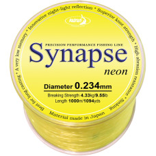 Леска Katran Synapse Neon 1000m (neon-yellow) 0.234mm 9.55lb