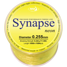 Леска Katran Synapse Neon 1000m (neon-yellow) 0.255mm 11.55lb