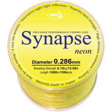 Леска Katran Synapse Neon 1000m (neon-yellow) 0.286mm 13.55lb