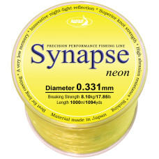 Леска Katran Synapse Neon 1000m (neon-yellow) 0.331mm 17.85lb