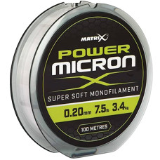 Леска Matrix Power Micron X 100m 0.12mm 3.5lb/1.6kg