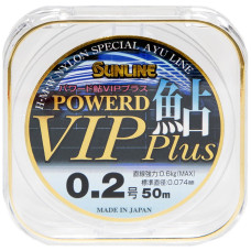 Леска Sunline Powerd Ayu Vip Plus 50м #0.1/0.052мм 0,32кг