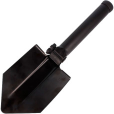 Лопата складная Glock Entrenching Tool с пилой. Без чехла. Цвет - черный