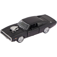 Машинка Rastar 1970 Dodge Charger R/T 1:36 Черный