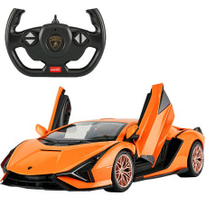Машинка Rastar Lamborghini Sian (97760) на радиоуправлении. 1:14. Цвет: оранжевый