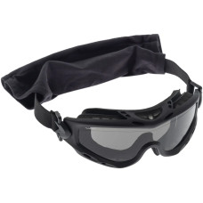 Маска-очки баллистические Wiley X Spear. 3 линзы (Grey/Clear/Light Rust) Black