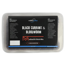 Метод Мікс Crazy Carp Method & Stick Mix Black Currant & Bloodworm 400г
