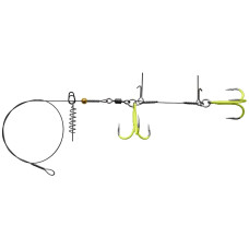 Монтаж Gurza Stinger Pike Rig Duo ST36 №3/0 (1шт) ц:chartreuse
