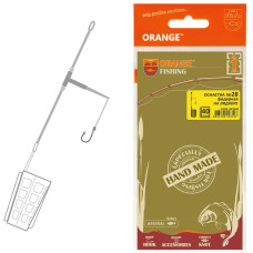 Монтаж Orange #28 Distance Cage Feeder Leadcore 50г (1шт/уп)
