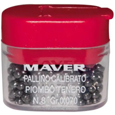 Набор грузил Maver Pallini Supercalibrati Teneri №5/0 (0.705g)