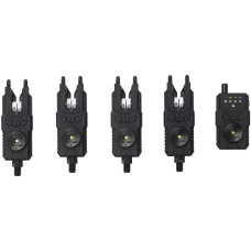 Набор сигнализаторов Prologic Custom SMX MKII Bite Alarm Set 4+1 red/green/yellow/blue