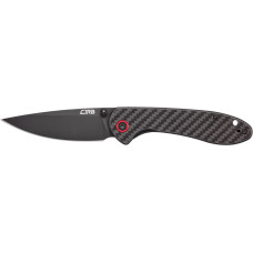 Нож CJRB Feldspar Black Blade Carbone Fiber