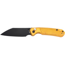 Ніж CJRB Pyrite-Light Black Blade AR-RPM9 FRN Yellow