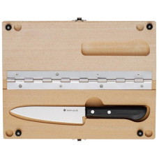 Нож кухонный Snow Peak CS-207 Cutting Board Set M + разделочная доска