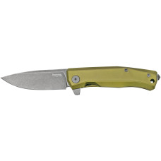 Ніж Lionsteel Myto Black Blade Aluminium Green