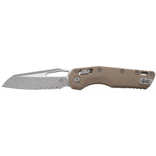 Нож Microtech MSI Apocalyptic PS Fluted G-10 Tan