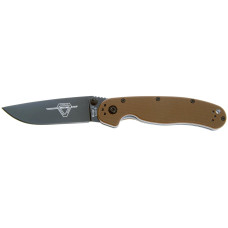 Нож Ontario Knife RAT II AUS-8 BB Coyote Brown