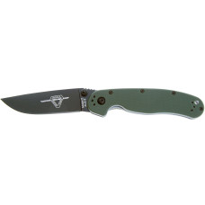 Нож Ontario Knife RAT II AUS-8 BB OD Green